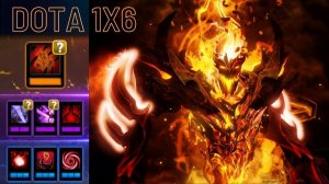 Dota 1X6 . Shadow Fiend/CФ через Физуху . Техника Райтклик через пассивность.