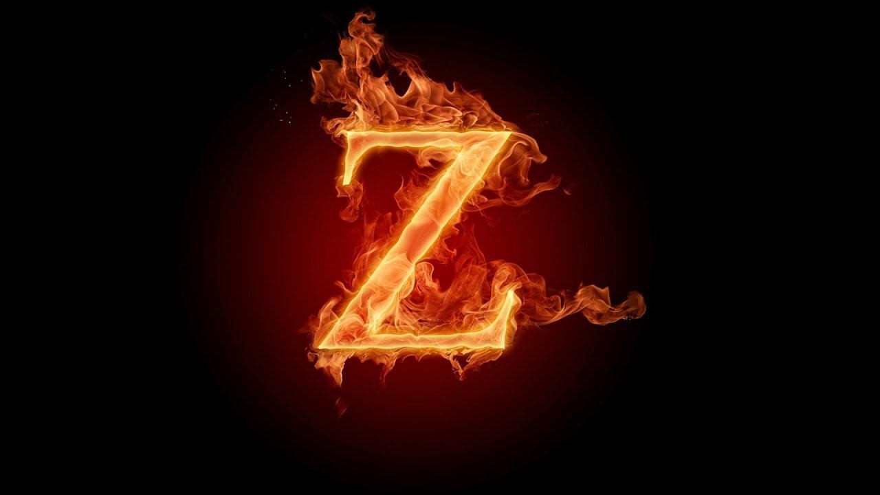 Огненная буква z