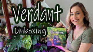 Kickstarter Verdant Board Game Unboxing! 🌿😊