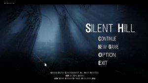 Silent Hill The Gallows - new menu v1.1