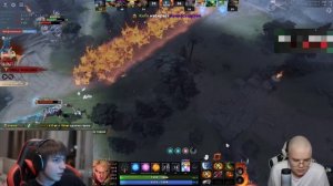 КАША ИГРАЕТ В ДОТУ 2 С ПОДПИСЧИКОМ