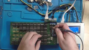 Ещё раз о пользе щупа. Universal tester miner.