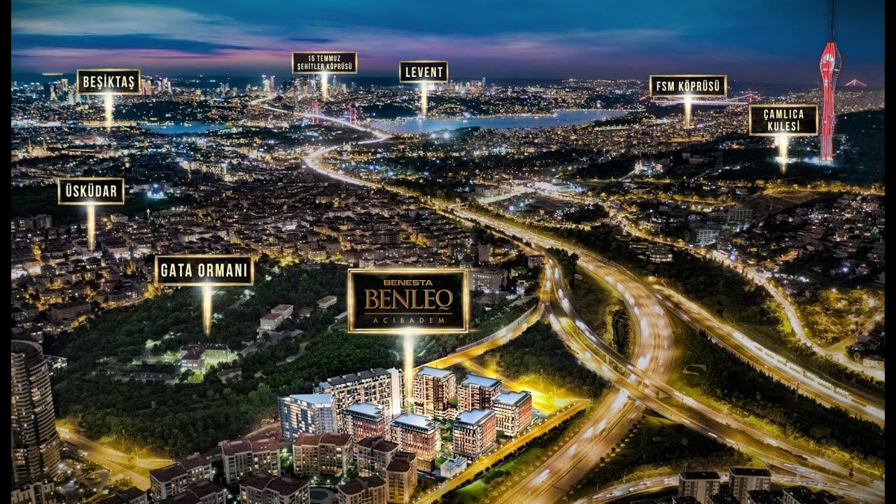 ПРОЕКТ BENESTA ACOBADEM.СТАМБУЛ.