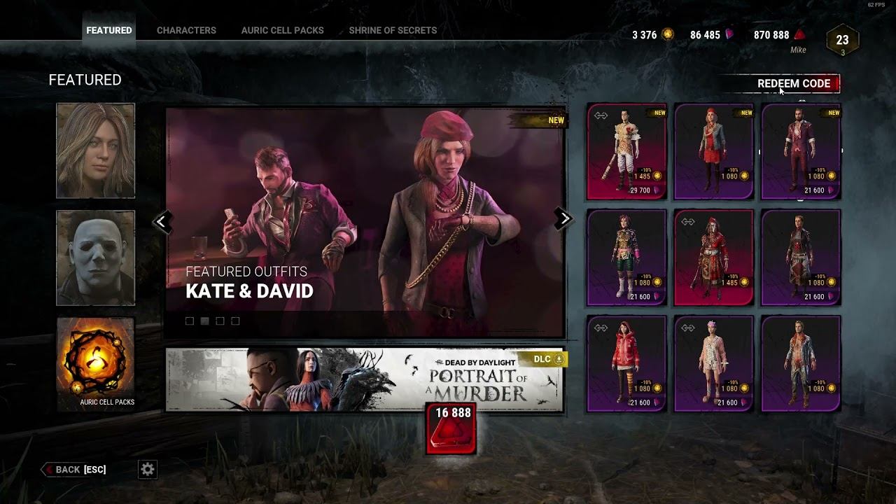 3 NEW Dead by Daylight Codes смотреть онлайн