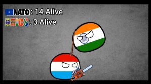 NATO vs BRICS Countryball