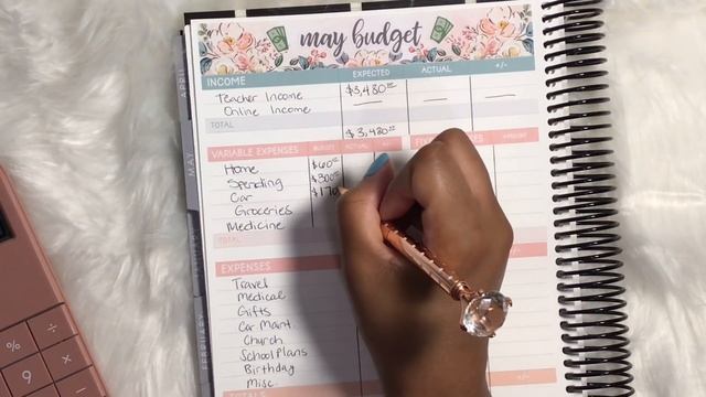 May Monthly Budget | $3,500 Income | Budget by Paycheck | Sinking Funds | Budget for Beginners