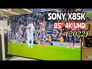 Sony X85K 85" 4K UHD HDR LED with Smart Google TV (2022)