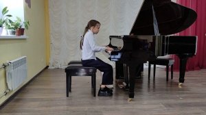 Е.Медведовский Вместо диксиленда, фантазия-шутка для ф-но в 4 руки.   Мурзина Мария, Тютина Татьяна