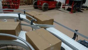 Конвейерная система для паучей и коробов / Conveyor system for pouches and cases