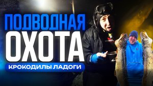 Крокодилы Ладоги: подводная охота за трофейными щуками.