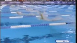 Aaron Peirsol 200m backstroke final new world record