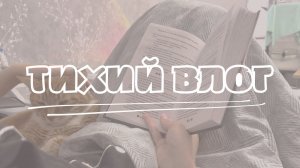 ТИХИЙ ВЛОГ: будни преподавателя, жизнь с котом, весенняя уборка и чтение
