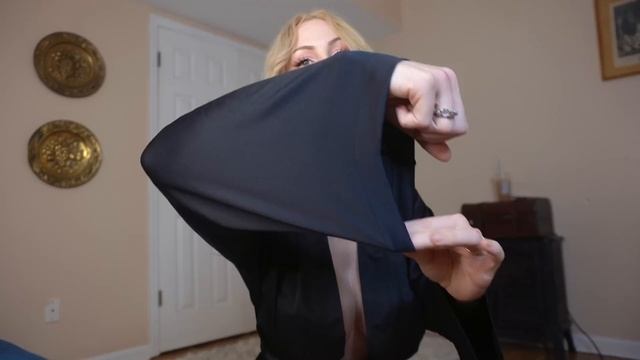 Victoria Secret Satin Robes Try On and Review