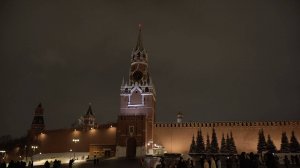4K. WINTER MOSCOW WALK THROUGH RED SQUARE 2023.