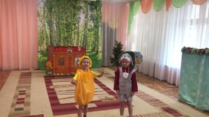 Сказка "Колобок" в детском садике №34