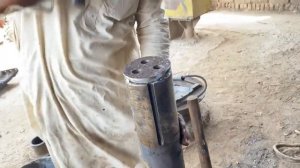 Ремонт цапфы грузовика в полевых условиях