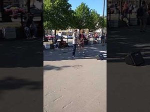 Питер. Уличные певцы.