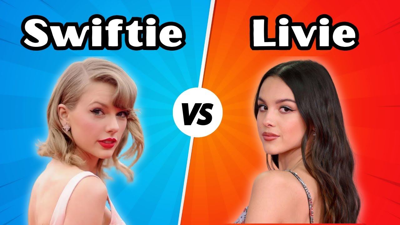 Swiftie vs Livie - Which Fan Are You? Taylor Swift vs Olivia Rodrigo Fanbase Challenge смотреть онлайн
