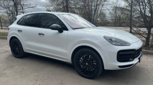 Porsche Cayenne Turbo 2018г, 550лс, 88.000км, цена 9.700.000 рублей.