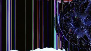 Разбитый экран телевизора розыгрыш , пранк