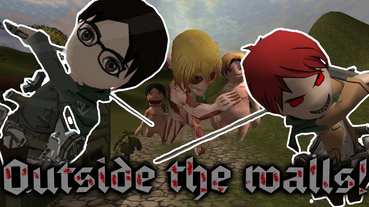 Going Beyond The Walls! [Attack On Titan Tribute Game Multiplayer Gameplay] смотреть онлайн