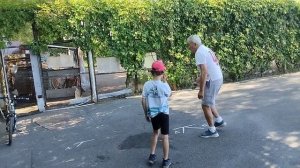 25.06.2023 Учимся азам большого тенниса с тренером Богатским Борисом Вениаминовичем