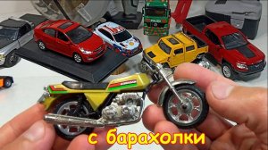 Масштабная модель Minichamps 1/43. Редкий коллекционный мотоцикл 1/18. Обзор покупок с барахолки