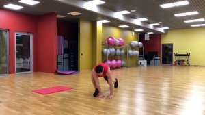 Наклон с боковой планкой