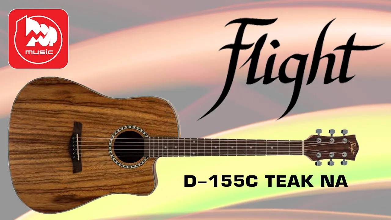 Акустическая гитара FLIGHT D-155C TEAK