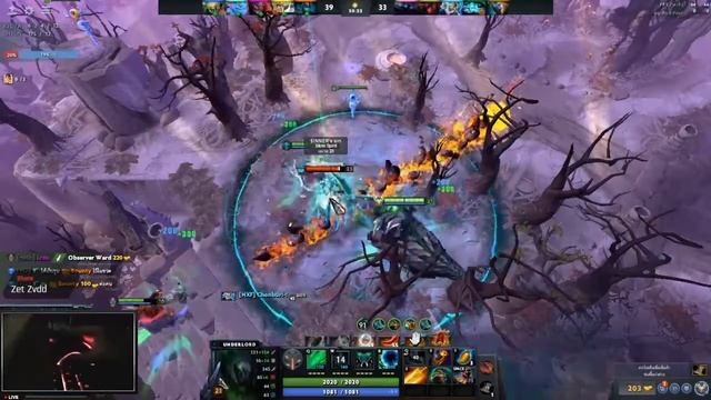 [ UNDERLORD] Divine gameplay radiance vs radiance - Dota 2