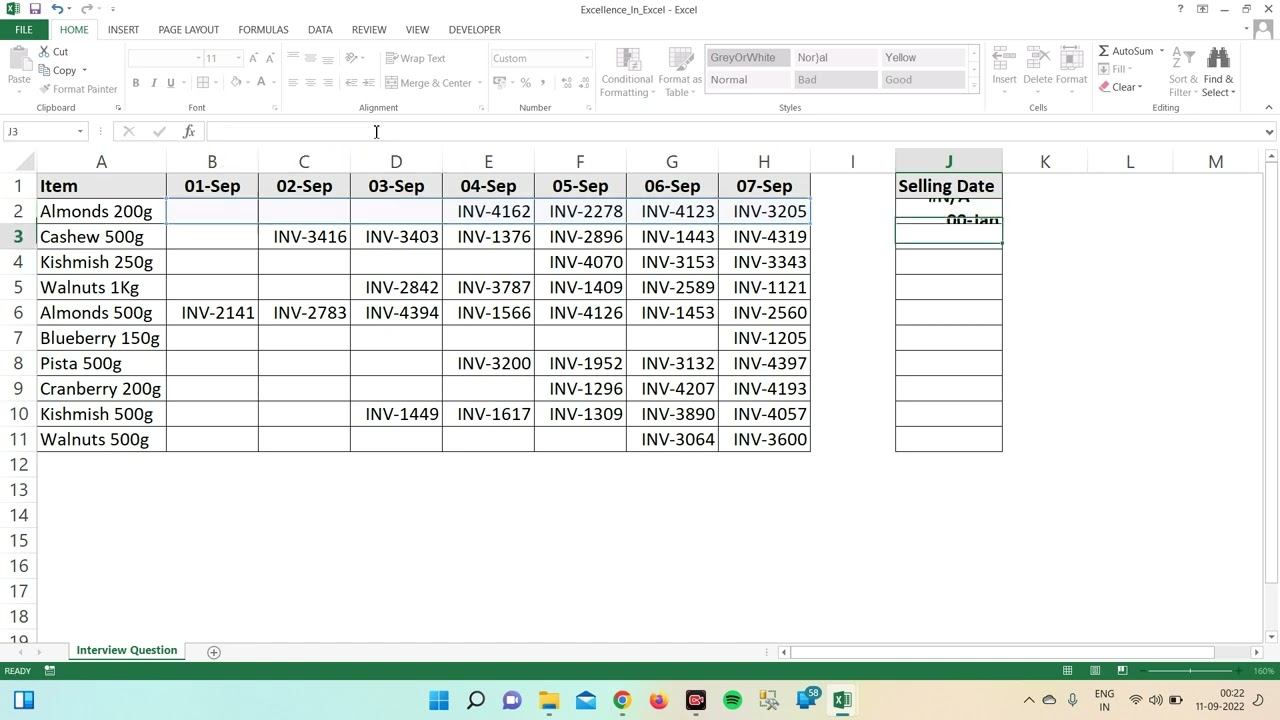 Excel Index Match formula | Find Header Based on Lookup Criteria (Value)