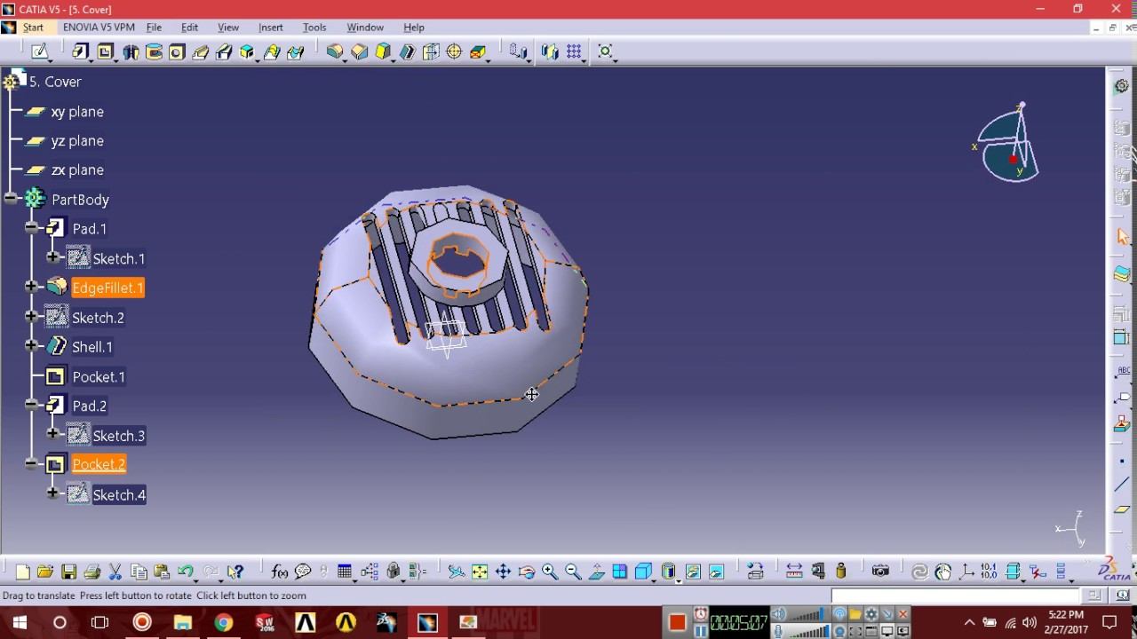 5 Moter Cover Motor Blower Assembly смотреть онлайн