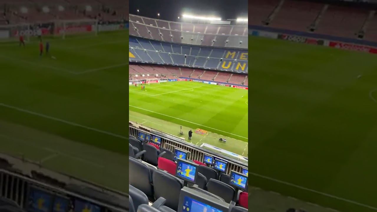 Хабиб Нурмагомедов на Камп Ноу ждёт матч 1/8 финала Барселона - ПСЖ Barcelona - PSG