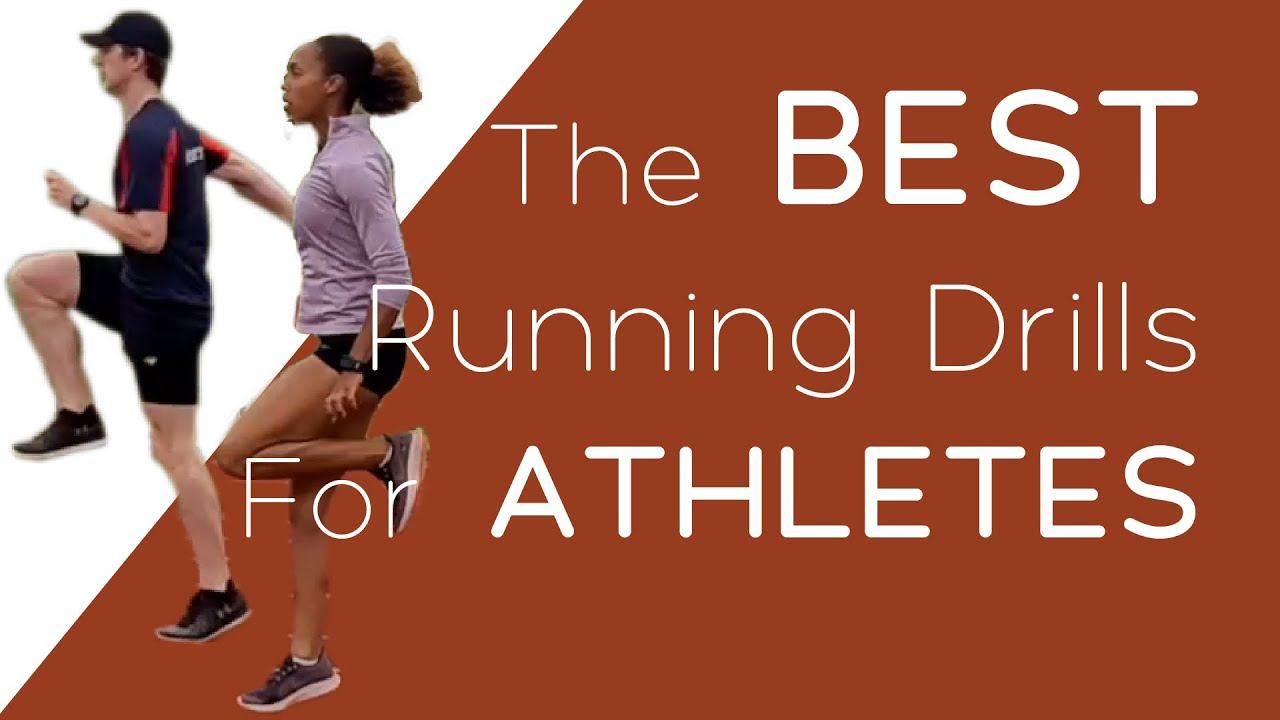 The 9 Best RUNNING DRILLS - learn how Elite Athletes improve their Running Technique смотреть онлайн