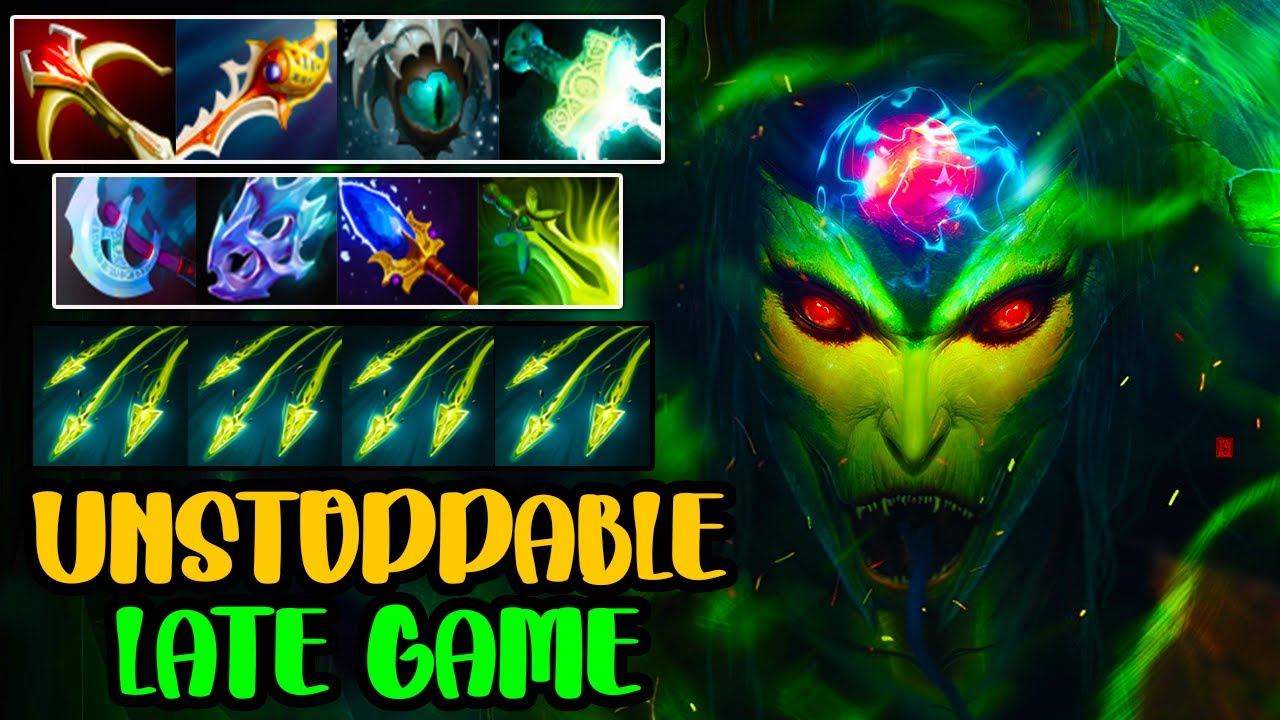 UNSTOPPABLE LATE GAME - INTENSE CARRY MEDUSA - FULL TEAM FIGHT - DOTA 2 GAMEPLAY