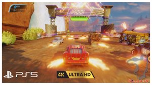 Cars 3 Driven To Win | Lightning McQueen - Race (Cup Series) | Radiator Springs Red Dirt Derby