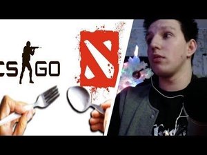 МАЗЕЛЛОВ СМОТРИТ КАШУ ВОЗМОЖНО ЛИ ИГРАТЬ ВИЛКОЙ И ЛОЖКОЙ В DOTA 2 И CS GO РЕАКЦИЯ НА KUSSIA