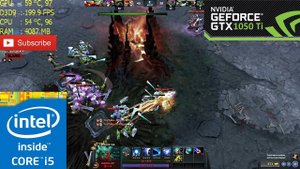 Dota 2 | GTX 1050 Ti | i5-7400 | 1080p | Gameplay