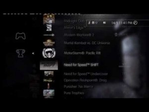 Heavy Rain dynamic theme (PS3)