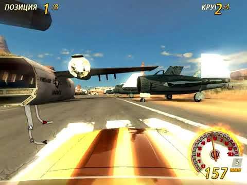 FlatOut 2. Most Wanted - 67 Shelby GT500 - Reversed Desert Scrap Yard смотреть онлайн