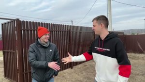 Обзор забора профнастила в сочетание с евроштакетником шоколадного цвета 8017. Отзыв нашего клиента