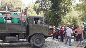 Куда поехать отдыхать. Мы едем на ГАЗ 66 в горы Тенгинги на базу отдыха Лезгинка