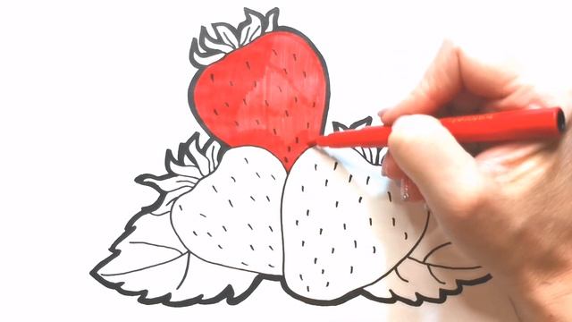 КЛУБНИКА / Нарисуй Ка