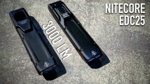 ТОНКИЙ и МОЩНЫЙ NITECORE EDC25, сравнение с EDC27