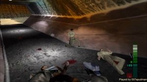 Perfect Dark - N64 Mission 7 A51 Infiltration 60FPS Mouse and Keyboard