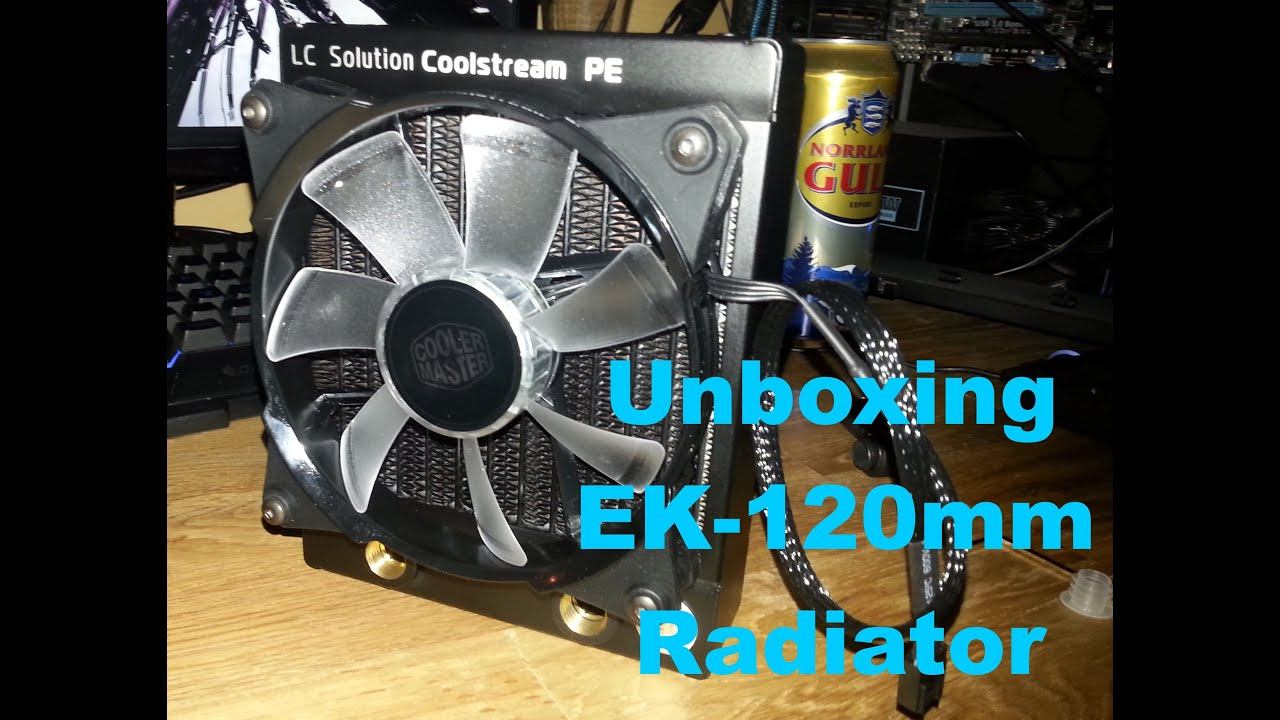 Unboxing - EK CoolStream PE 120mm Radiator + Extra stuff смотреть онлайн
