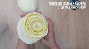 МК роза из изолона