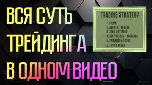 Трейдинг с нуля. ПОЛНОЕ ОБУЧЕНИЕ от А до Я. Готовая торговая стратегия. Обучение трейдингу.