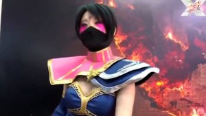 Adegan Nakal Cewek Cosplay Dota Windrunner - Wajib Nonton !!