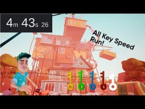 Hello Neighbor Act 3 All Keys Speed Run Former WR (4:43)